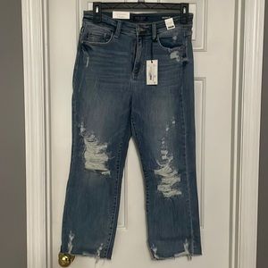 Judy blue size 9 distressed never worn